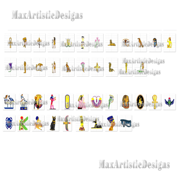 110+ Egypt empire embroidery patterns Machine embroidery designs