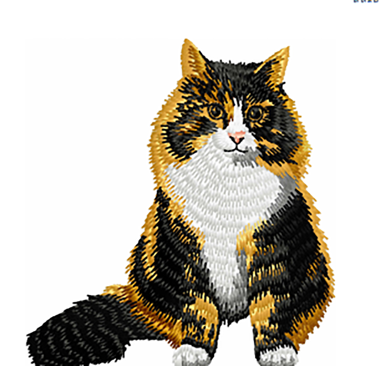 diseños de bordado – más de 80 diseños de bordado de gatos – formatos pes dst jef