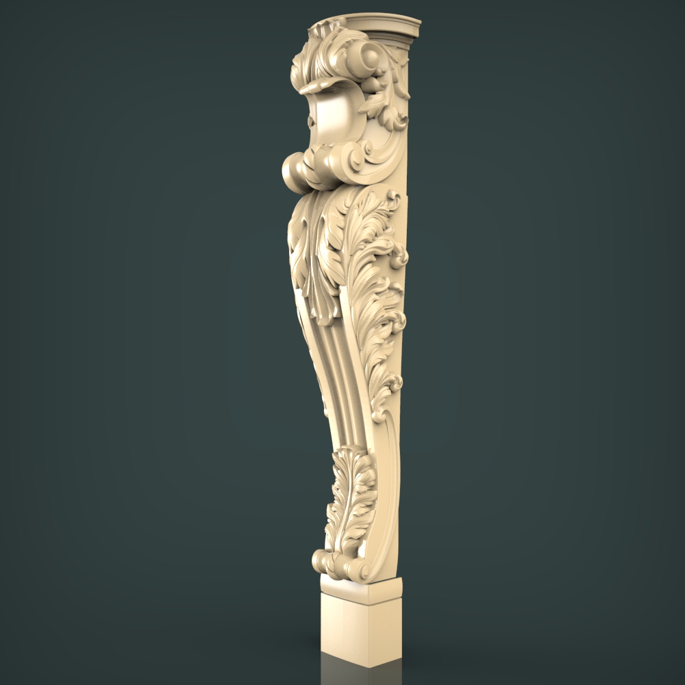 120+ balusters and legs files in 3d stl format for artcam aspire cut3d cnc routers digital download