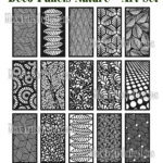 15 cnc vector panels for art decoration in dxf cdr file formats for plasma laser, router cut cnc download