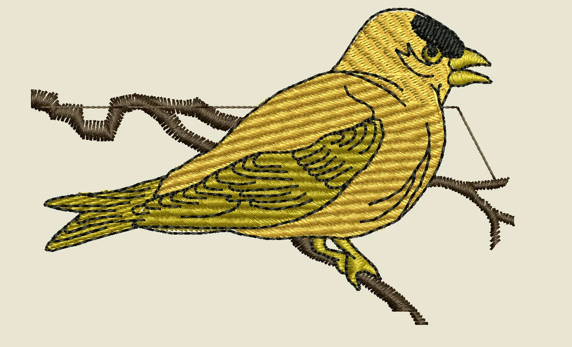 Más de 100 patrones de diseño de bordado de pájaros en formatos de archivo pes-hus