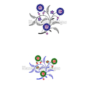 240+ pretty flowers embroidery design patterns ready art/pes/hus formats
