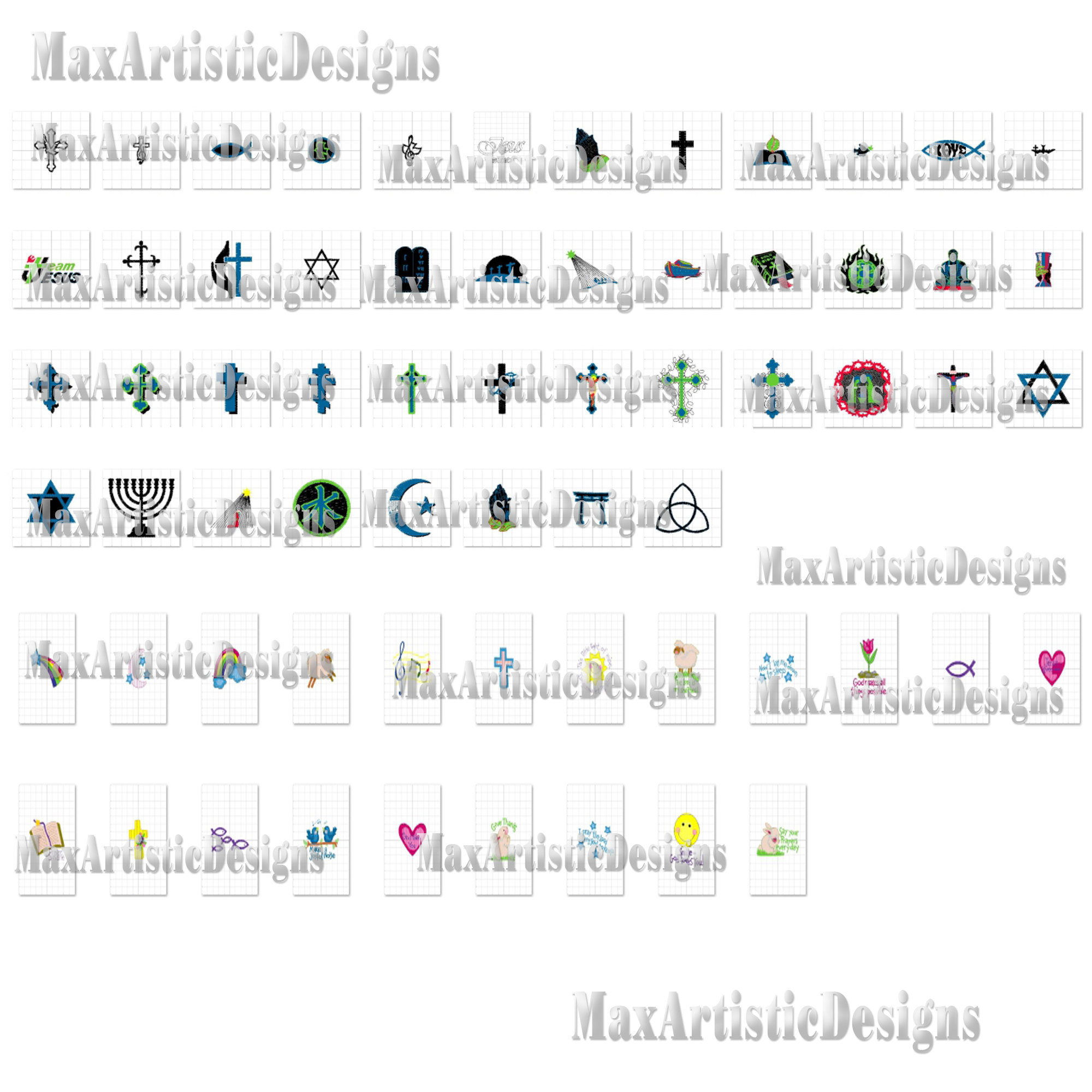 260+ Religious Decor embroidery patterns Machine embroidery designs