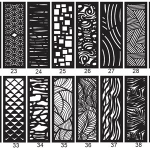19+ dxf cdr vector panels "gemotrical abstract" and plant frames art cut files tested cnc for plasma laser & router cut download