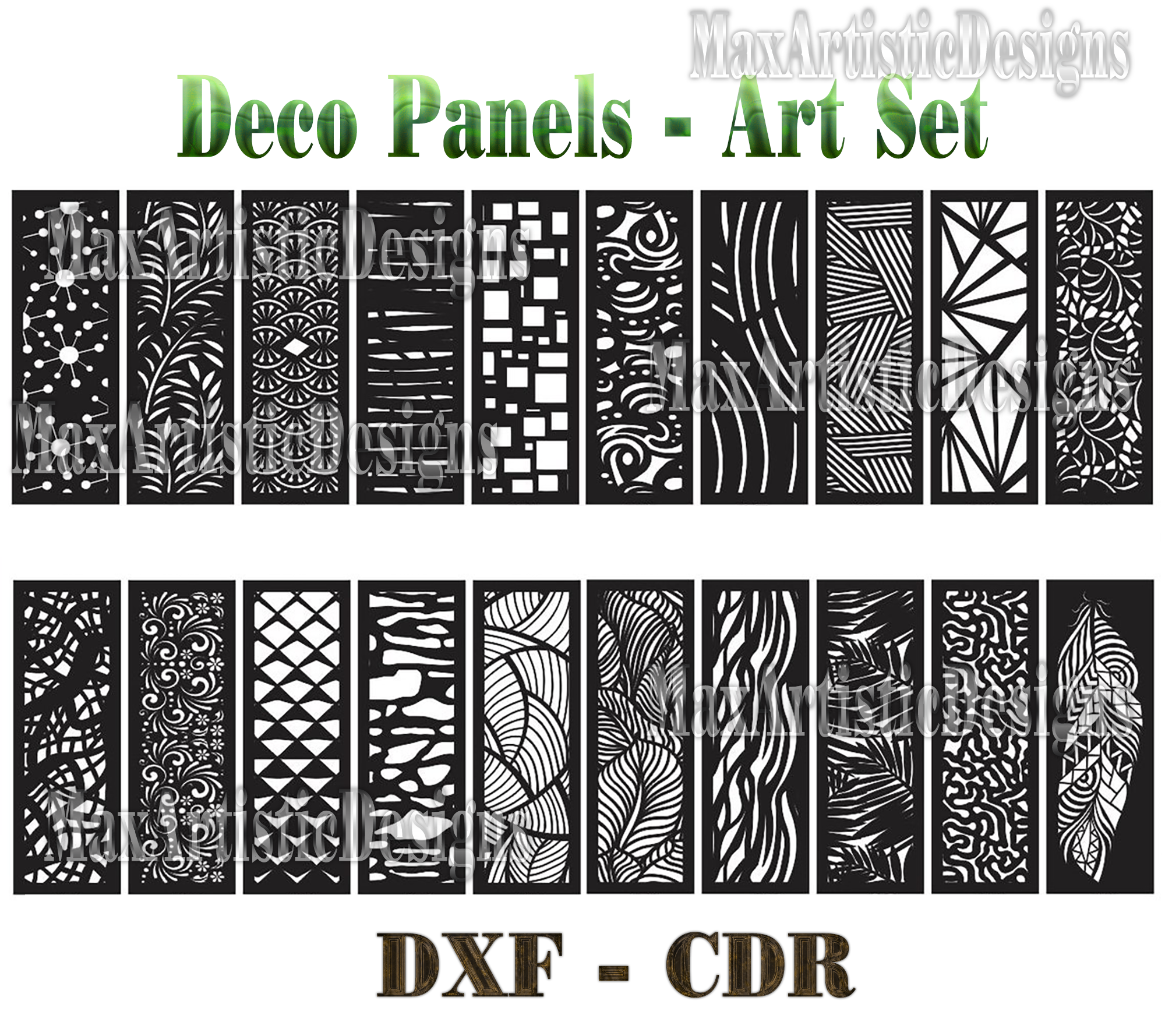 19+ dxf cdr vector panels “gemotrical abstract” and plant frames art cut files tested cnc for plasma laser & router cut download