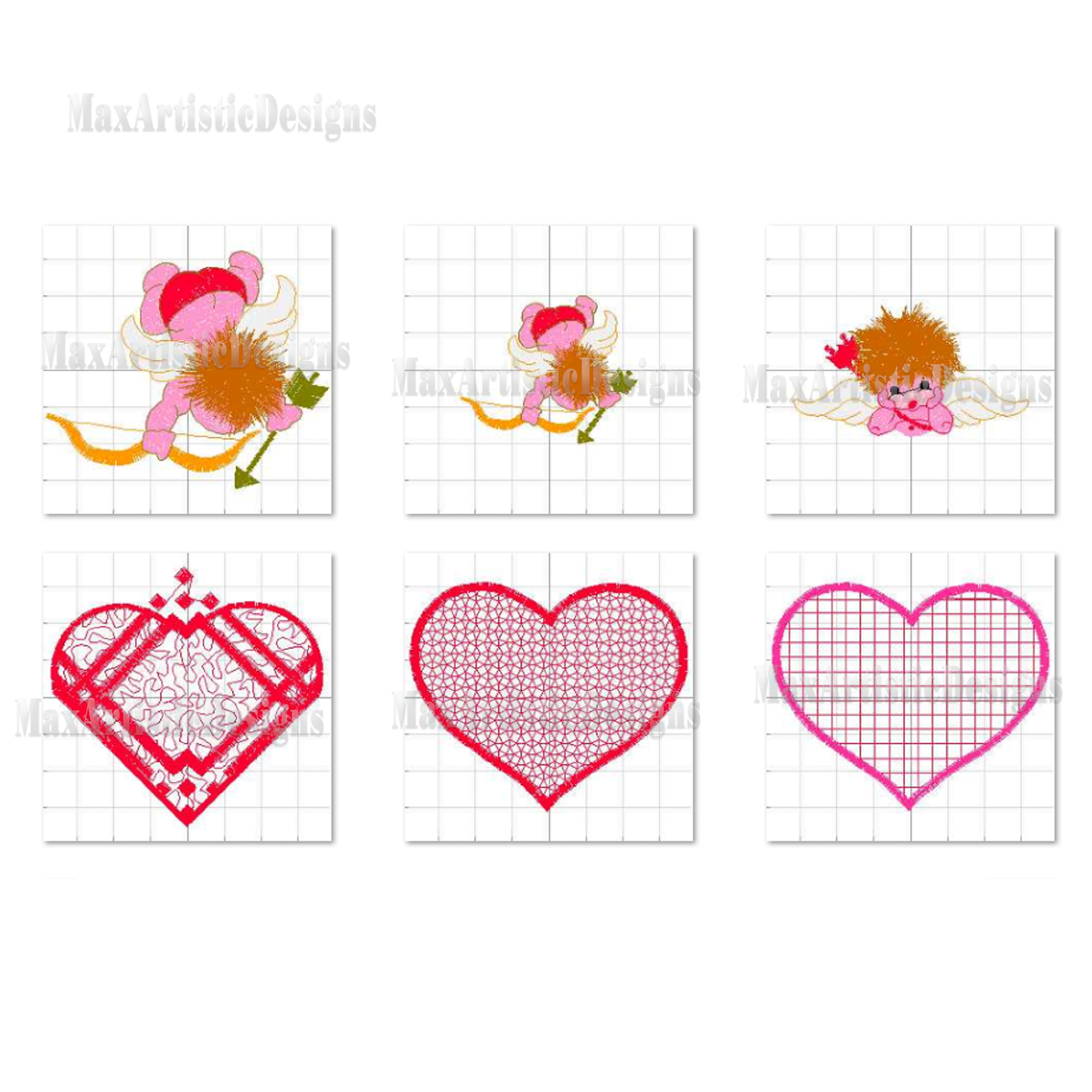 115 romance and love patterns for machine embroidery pes jpg format download