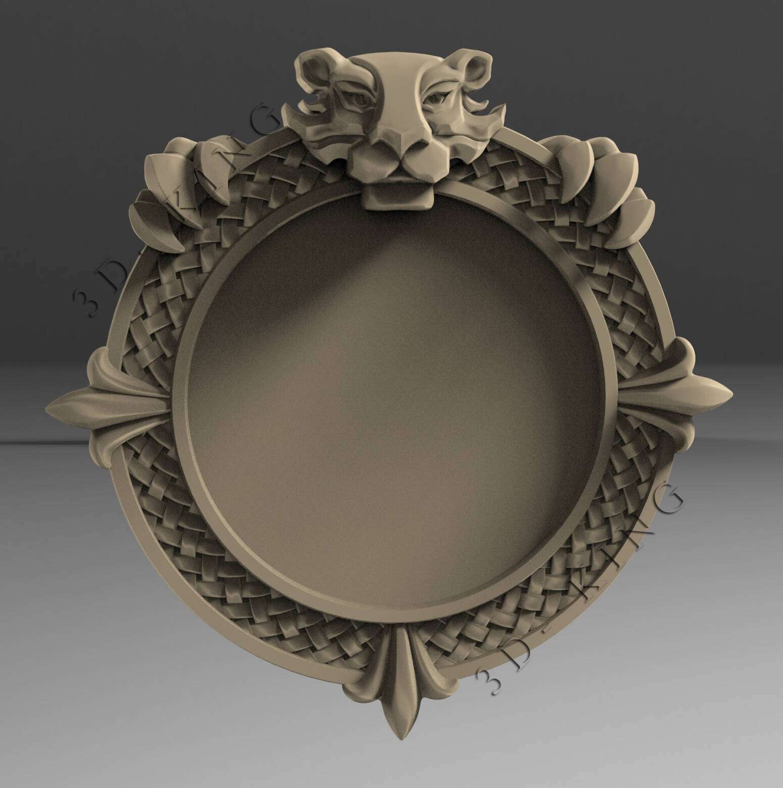 stl 3d models 50+ circle frames set for cnc router aspire artcam engraver carving