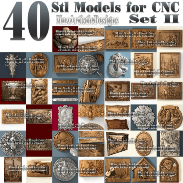 39+ modelli 3d stl bassorilievo in metallo per router cnc artcam aspire set ii download