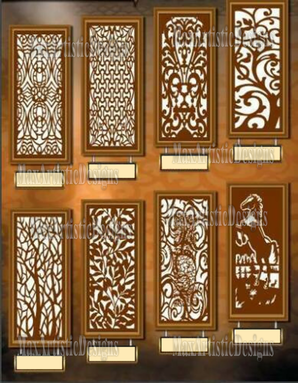 6600+ decorative wall windows doors 2d dxf files for cnc, plasma router, laser cut tested download