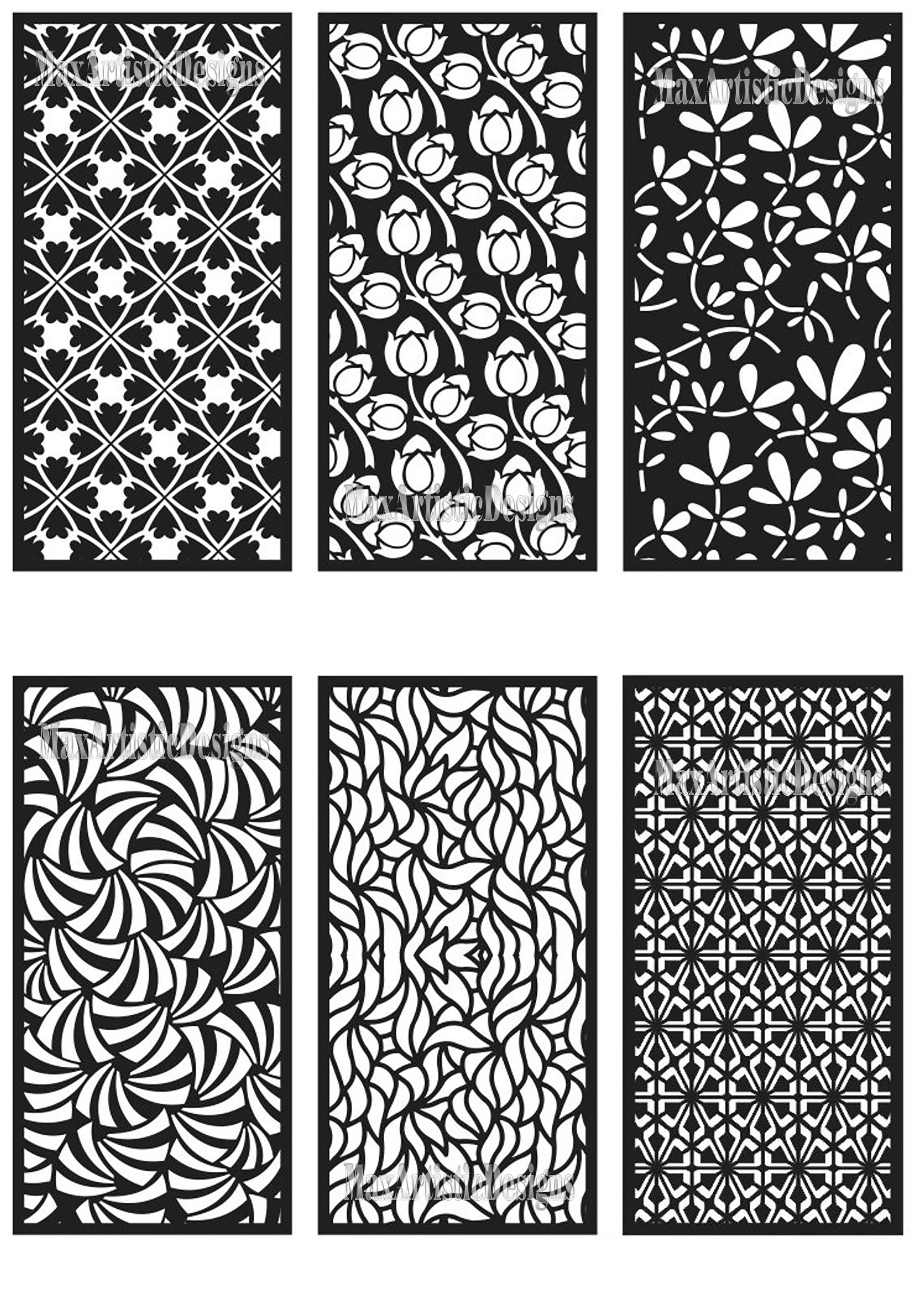 110+ dxf cdr tree panels roses/frames for plasma laser/router cut  files tested cnc