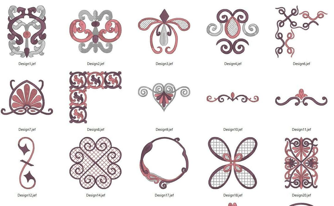 525+ quilting embroidery patterns collection for embroidery machine in pes emb hus formats