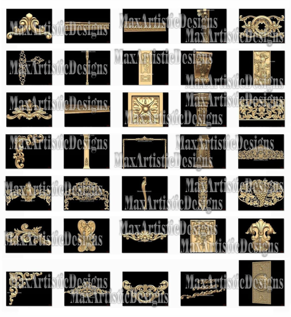 300 piezas 3d stl modelos animales religión muebles decoración para cnc artcam 3d impresora aspire