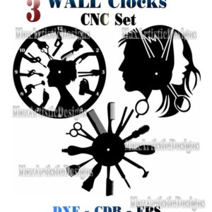 CNC Wall Clocks