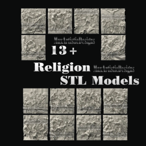 13+ christliche Religion STL-Dateien Christuskirche für CNC-Router 3D-Modelle Carving-Gravur