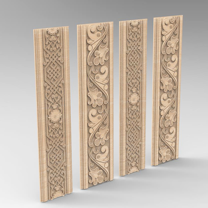 9 3D STL Models Wall Decor for CNC Router Carving Machine Relief Artcam aspire 
