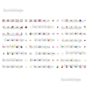 1340 patrones de bordado de baby shower en formato pes descargar
