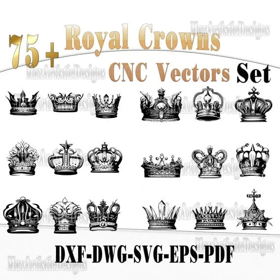 Power girl card with queen crown Royalty Free Vector Image
