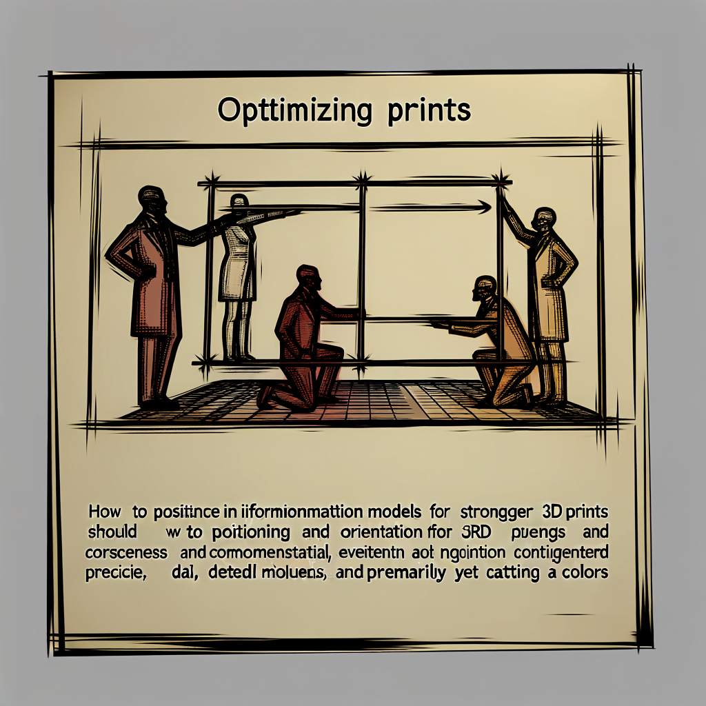 Optimizing Prints - How to Position and Orient Models for Stronger 3D Prints