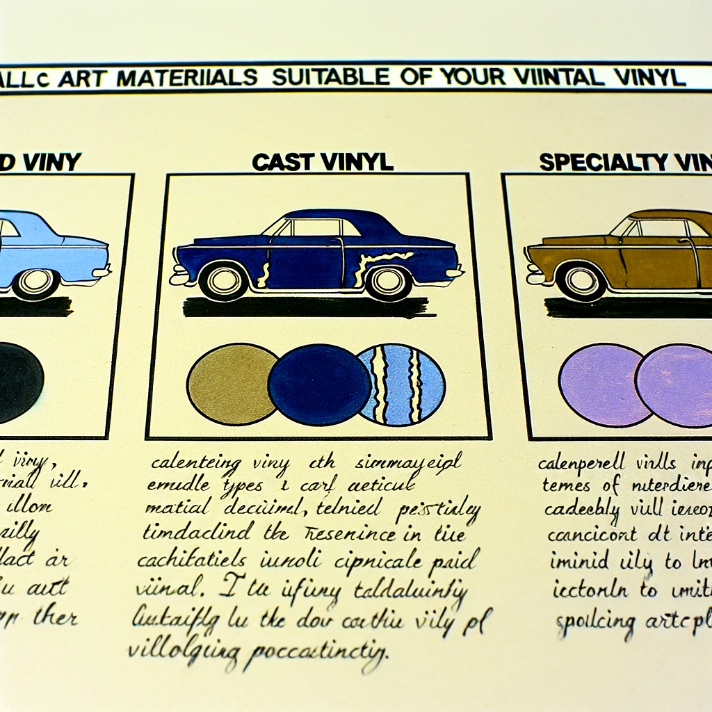 What Vinyl Material Works Best for Car Decals?
